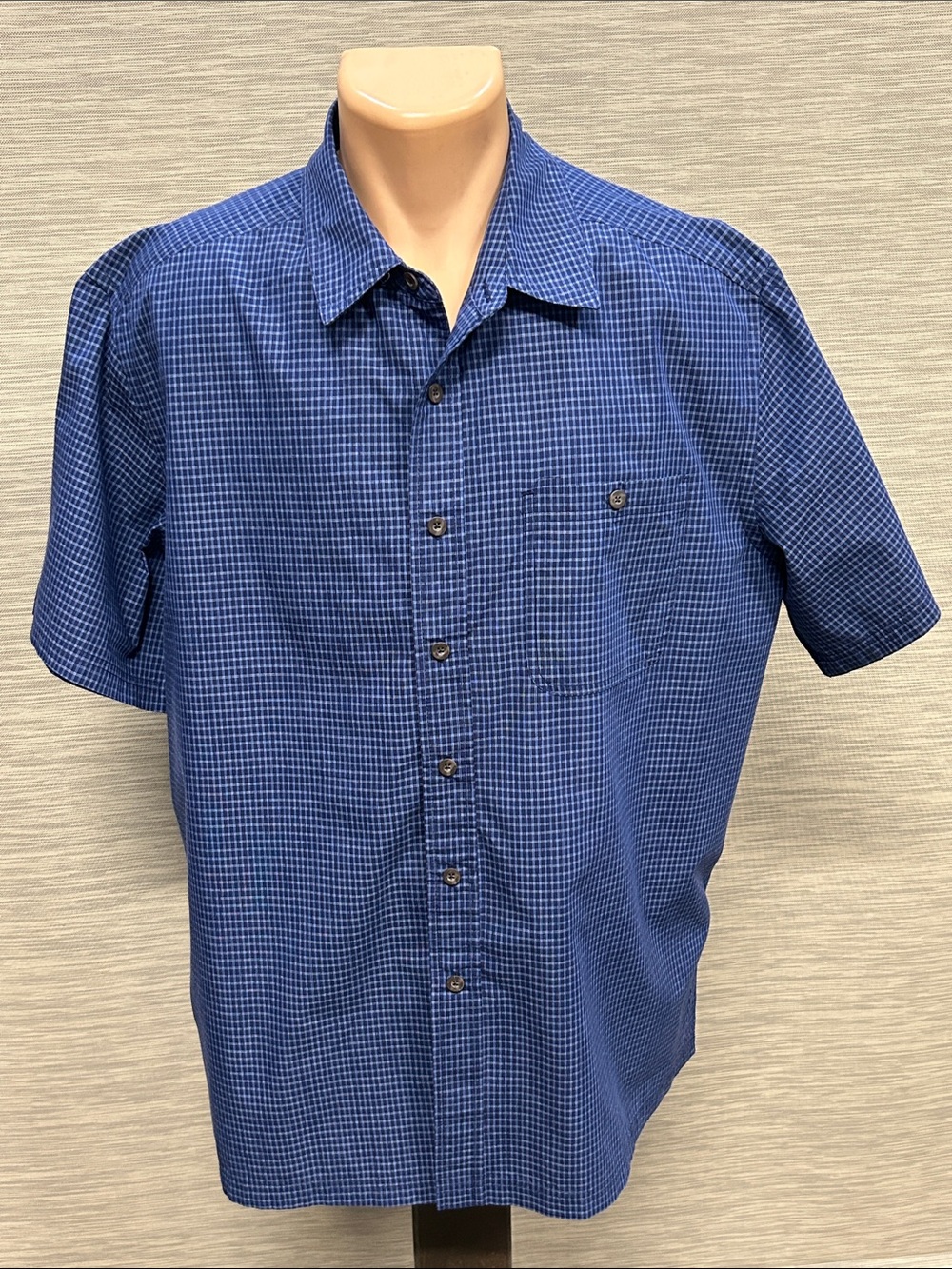 5.11 Tactical Blue Short-Sleeve Snap Front Shirt